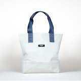 The Archivist tote ($124) by People for Urban Progress is handmade from textiles recycled from Indianapolis infrastructure, including the roofing fabric of the RCA Dome.