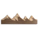 The Coat Range can stand alone or in groups, expanding into tiny Tetons across your wall. Made from the Brave Space’s scrap wood, you can bring a natural landscape into your home while helping preserve one at the same time.