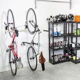 The Clug Bike Rack is an innovative storage solution for hanging bicycles or for supporting a bike on a floor. The Clug is nearly invisible when mounted on a wall, and is designed not only for minimalists who want to avoid the clunky look of a bicycle rack as well as people with limited storage space. The Clug is available in three different sizes that accommodate road, hybrid, and mountain bicycles.  Photo 3 of 10 in Favorite Products from BKLYN Designs by Marianne Colahan