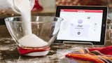 The resulting app and accompanying scale start with a recipe and serving size and then walk through the instructions as you add each component.  Search “bathsinks--drop-in” from Drop Kitchen Scale and Baking Assistant