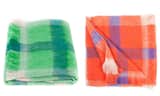 Gorman's mohair Picnic Throw—which comes with fringed edges in two colorways of cheery plaid—is $249 Australian (plus $25 for international shipping). Photo credit: Gorman.