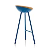 A cork seat supported by metal legs pays homage to a bird's nest. Handily, boet means just that in the studio's native Swedish.  Search “form chair oak legs green” from Back to the Basics: Primary Colors