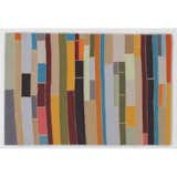 This hand-felted, hand-sewn rug from Stephanie Odegard is made from 100% recycled strips of wool, with a style inspired by traditional artisan craftwork. As it's able to be bought by the square foot, you can accent a spot in the living room or fill your floor with a larger piece.