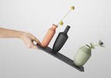 Muuto will display its Balance vases, a clever set that uses magnets to enable gravity-defying angles.
