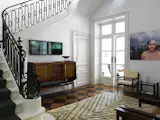 A Neoclassical Gallery Home Is Full of Rare Furniture in Belgium