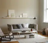 Jotun created styled this interior to promote a new paint color. Photo via Pinterest.
