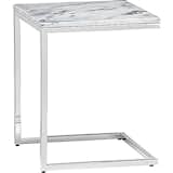 Smart Marble Top C table by CB2, $129  Photo 1 of 3 in Product Spotlight: Modern Side Tables