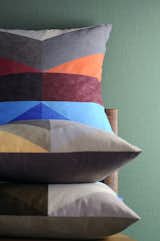 Studio Dunn exhibited a line of pillows made from naturally dyed textiles.