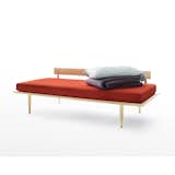 The American Modern Daybed from Design WIthin Reach is inspired by George Nelson’s iconic design for a daybed that he created in 1948. Nelson’s work—whether designing clocks, lamps or furniture—expressed his desire to “do much more with much less.”
