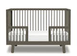 The Oeuf Sparrow Crib is a perennial favorite for its classic lines and contemporary palette—finishes range from a warm gray to natural birch. (Oeuf, $760)