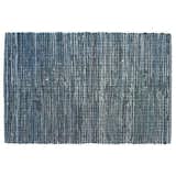 Add some classic Americana with these denim rag rug. It's durable, soft on the feet, and made from recycled fabric. (Land of Nod, $99.00-$299.00)