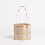 Another Country's Bucket ($600) is inspired by Finnish sauna accessories and is made from ash and brass.