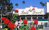 The Rose Bowl

A national historic landmark, the Rose Bowl in Pasadena has played host to America’s first–and most famous–postseason college football game for every year but one since 1923. The stadium features more than 100 different varieties of rose bushes situated on its grounds and 77 rows of seats open to the Southern California sunshine. Photo by: Peter Bennett