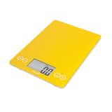 Prevent any second guessing with this yellow flat kitchen scale by Escali. It's quite easy on the eyes, too—numbers can be read from far away. Comes in eleven other colors.