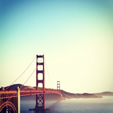 The beautiful Golden Gate Bridge.