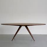 Ethically-sourced materials are point of attention for Padwick in the construction process; shipping distance matters too. “We are starting to work with a Canadian company, Speke Klein,” he says, “so there is less traveling for North American sales.” He’s launching this collaboration with his extremely refined Darcey Dining Table; a gorgeous bit of furniture. 

Darcey Dining Table, $4,595, available at YLiving.