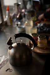 Photograph of interior of the kitchen detail of Athfield House in Wellington, New Zealand from Simon Devitt's new book Portrait of a House.