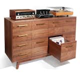 From media storage gurus Atocha Design, a covetable record cabinet for design-minded music lovers.