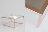 Seattle-based duo Iacoli & McAllister have been mining the copper vein for awhile (see their Algedi table), and this year at ICFF they introduced a copper version of their Frame Coffee Table.