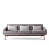 Happy Chic by Jonathan Adler Bleecker 80” Sofa

This angular sofa has a sturdy, kiln-dried hardwood frame covered in a deep-gray herringbone fabric.