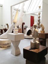 It wasn't until 1920 that Brancusi faced the humilitation of seeing his Princess X (1916) get withdrawn due to alledgedly pornographic material from the Salon des Independants. It was this momentuous event that inspired the sculptor the desire to create his studio as a place of exhibition. The studio eventually became a haven and space for his original works' "doubles."