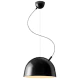 Muuto’s Plugged PendantThe funky, waving cord (check it out the green cord version!) offsets the lamps simple shade. $500  Search “kitchenlighting--pendant” from Get This Room: Playful Hollywood Dining Area