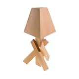 The brainchild of Cincinnati-born and Brooklyn-based designer Paul Loebach, Areaware's Shanty Lamp ($75) is crafted from pine and references "Shinto temples and humble wooden cabins." We think it's more the latter than the former, and love that it has a scrappy sensibility and affordable price tag. More a showpiece than a streaming light source, the table lamp illuminates with a five-watt bulb.