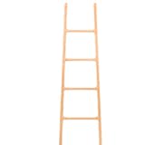 This wooden ladder by SmithMatthias isn't just a ladder––attach its accessories and it becomes a glove box or tray, without them it can be used as a coat hanger or towel rack.