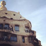 Casa Mila, architect Antoni Gaudi's residnetial project completed in 1912, is located in the Eixample.