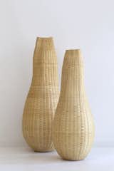 Large and small Natural Pod made from black ash and cassein paint. From $6,000