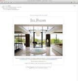 Los Angeles, California based photographer, Jill Paider shows us in one promotional photograph what incredible interiors she's capable of capturing in today's Promo Daily.