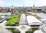 London’s Cannon Bridge Roof Garden is a refreshing splash of green on an aggressively industrial skyline. Photo via Love Home Swap.  Photo 2 of 6 in City Rooftop Gardens We Love by Emma Marsano