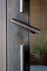 Local fabricator Kent Willert forged the steel for the door handle.  Photo 3 of 4 in American Made Design: Dust