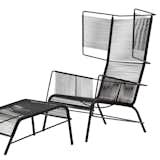 FIFTY CHAIR

The Fifty chair by Dögg & Arnved for Ligne Roset, inspired by Hans Wegner’s Flag Halyard chair from 1950, was created by weaving 1,148 feet of rope around a black steel frame with an upright back. It's formidable design is sure to turn heads.