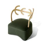 ANTLER ARMCHAIR

How often can you say you've sat in an antler armchair? Designer Nendo's playful rustic-goes-modern armchair is a collaboration with venerable Italian brand Cappelini. Its rounded antlers of olive ash and a taut seat of wool felt and leather would suit a mountain cabin or urban loft.