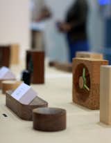 Best desktop accessories: Turned wood bowls and cork clocks with a wabi-sabi feel by Okum Made, a new venture from designer David Okum.