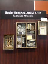 Becky Broeder, Allied ASID, out of Missoula, Montana, plays with wood, corks, and earth tones.