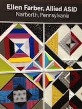 For her board, Allied ASID designer Ellen Farber of Narberth, PA, created what she calls a “kaleidoscope of colors.”  Photo 9 of 18 in Pinboards Come to Life in the Pinterest Pavilion by Erika Heet
