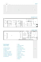 Floor plan of the Field House  Photo 10 of 10 in An Architect References Local Architecture to Build a Modern Home