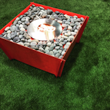 @gogogroovee: Have you seen the @grooveboxliving #firepit?  Photo 3 of 8 in Dwell on Design 2015: Day Three in Instagrams by Allie Weiss