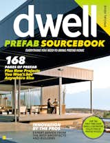 Our Prefab Sourcebook—the definitive collection of prefab houses pulled from our pages—hits newsstands July 9. In addition to favorite stories from our archives, discover new projects and a comprehensive resource guide of prefab home companies, architects and designers, shipping containers, sheds and standalone units, university programs, recommended reading, and much more.