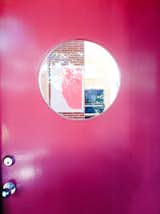 Michael C. Place's BUILD™ poster peeks through the magenta door.
