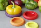 Food Huggers seem awfully simple, yet the beauty is in the efficiency. Silicone discs that are 100% microwave, dishwasher, and freezer safe preserve food longer once it's been chopped.