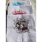 VINTAGE DIAGRAM FLOUR SACK TOWELS

We all need hand towels. Freshen up your hosts kitchen or bathroom with this modern yet retro-feeling set.
