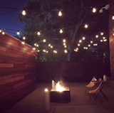 @afirepoleinthediningroom: Wishing the rain would go away so we could visit our happy place (the courtyard)  Photo 6 of 7 in Photos of the Week: 7 Inspiring Outdoor Spaces from Our Readers by Allie Weiss