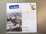 Front fold of the photo promo mailer from Sean Fennessy from Melbourne, Australia.