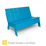 Picket Double Low Back Bench

Low maintenance and highly versatile, this bright bench gives any outdoor setting a chill aura.