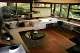 Wright's studio, enveloped by windows, sits at level with the landscape around it.  Photo 4 of 9 in The Remarkable Home of Modernist Designer Russel Wright