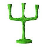 The modern candelabra that started it all: Jens Fager's Raw candelabra for Muuto (we love the bright green!). $250 at A+R.