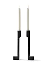 Candlesticks by John Pawson for Avenue Road, $495 each

11.5" H x 2" W x 1.5" D

Seductively outlined bronze candlesticks, essentially scaled-down architecture by British minimalist John Pawson, have a subtle, muted dark-brown finish. avenue-road.com